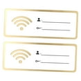 thumbnail image 5 of GOOHOCHY MultiColor Acrylic Wifi Password Sign for Guests Wall Display Ideal for Shops and Commercial Use, 5 of 8