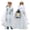 Z02 Clear, variant on JUMEYU Kids Rain Poncho Boys Rain Jacket with Detachable Hood Lightweight Raincoats for Kids Size 10-12 (Purple,10-12 Years)