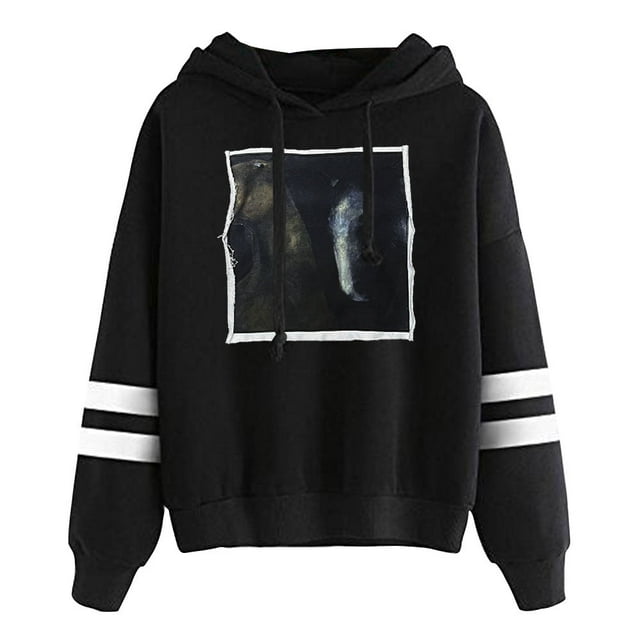 Glaive un Peu d'Un Fou Merch Pullovers Sans Poche Manches Parallèles Mode Urbaine Chandails en Molleton