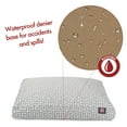 thumbnail image 6 of Majestic Pet | Towers Shredded Memory Foam Rectangle Pet Bed For Dogs, Removable Cover, Gray, Small, 6 of 6