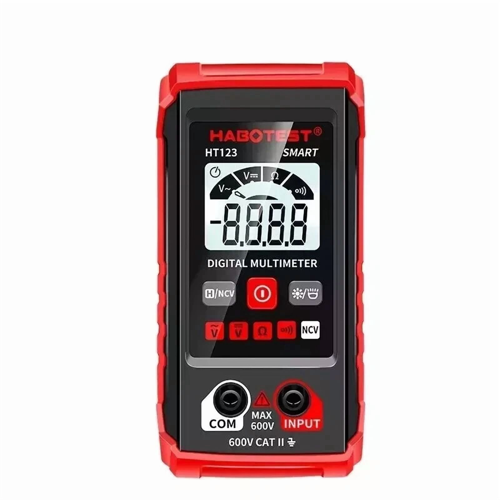 CRESTIN- Digital Multimeter Voltmeter Ac Dc Volt Meter Ohmmeter Auto Range Tester W/Light