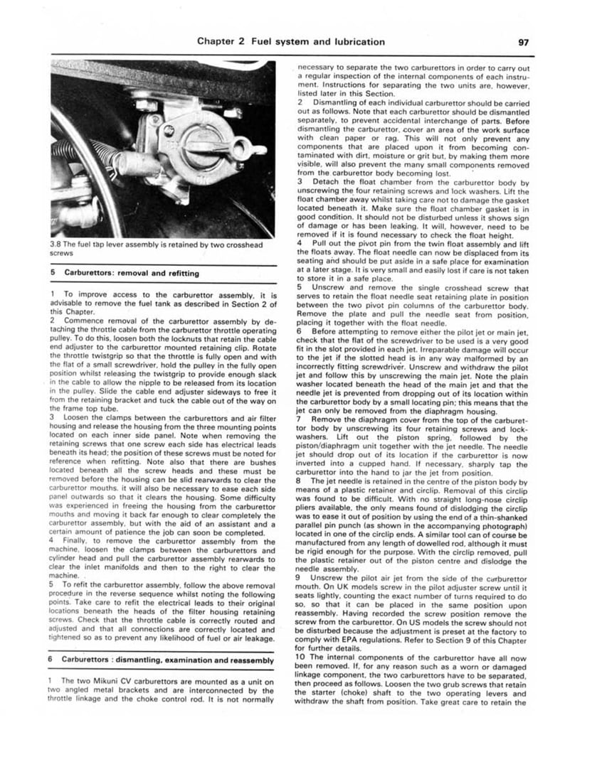 Suzuki GS250/GSX250 & GSX400 Twins (80-85) & GS450 Twins (79-85) Haynes Repair Manual ^