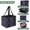 Purple Rhombus Pattern, variant on Collapsible Car Trunk Organizer with Handles 600D Oxford for Car Kitchen and Home Storage, Purple Rhombus Pattern 13× 10.2×10.8inch