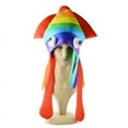 thumbnail image 2 of Gorro de cosplay con disfraz de pulpo de colores para adultos y niños, 2 of 3