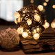 thumbnail image 3 of Cadena de luces HuTools Crackle Globe de 3 m y 30 LED, color blanco suave, 3 of 7