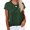 Dark Green, variant on Sherrylily Women Short Sleeve Shirts Loose Casual Summer Basic Tops Fashion Tee