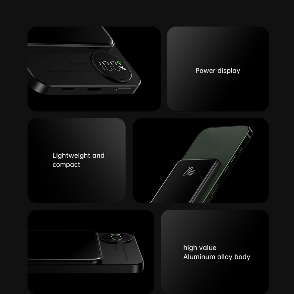 ,Pd20w With Led Display Bank Pd20w Display Portable Battery