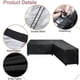 thumbnail image 3 of Funda de sofá de esquina impermeable para muebles en forma de L 192*260cm, 3 of 4