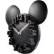 thumbnail image 1 of 2026 Modern 3D Mickey Mouse Clock Super Cute Black Wall Clocks for Disney Fans Kids Nursery School Students, Height: 12 Inch, 1 of 5