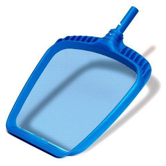 swimline 8039sl heavy duty leaf skimmer molded frame and snap adapt handle
