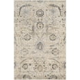 thumbnail image 3 of Hauteloom Sunnyside Rustic Farmhouse Traditional Floral Medallion Carpet for Living Room - Boho Vintage Oriental Damask Area Rug - Blue Gray, Terracotta, Beige, Cream, Black - 5'3" x 7'3" (5x7), 3 of 7