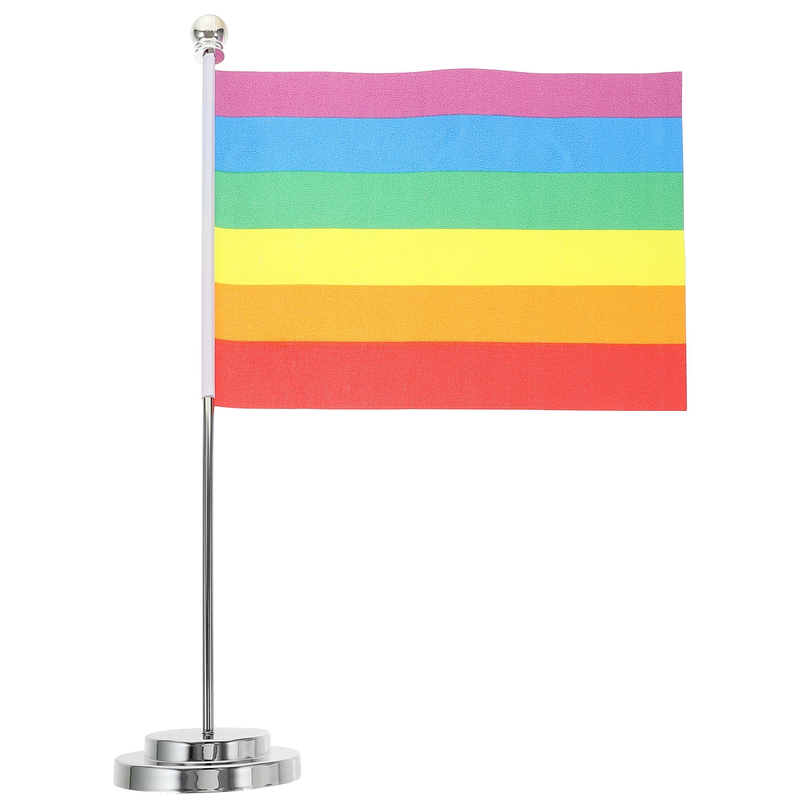 1 Set Of Table Pride Flags Party Decoration Lgbt Flags Gays Desk Flags 