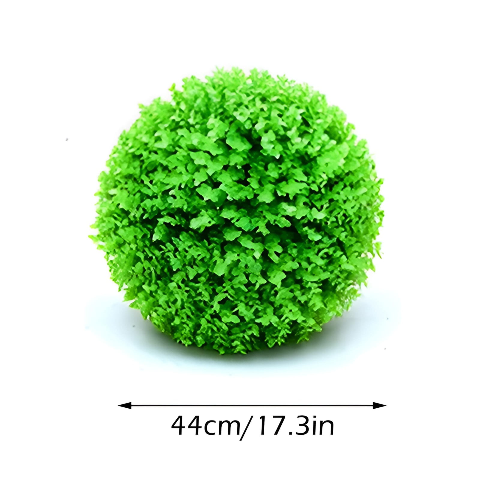 Clearance! Binkne Simulation Plant Grass Ball Eucalyptus (Outer Diameter 45Cm); Artificial Flowers; Simulation Artificial Plant Topiary Faux Decorative for Garden Backyard Balcony and Home Décor