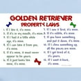 thumbnail image 2 of CafePress - Golden Retriever Property Laws 2 Infant Bodysuit - Baby Light Bodysuit, Size Newborn - 24 Months, 2 of 4