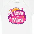 thumbnail image 4 of Inktastic I Love My Mimi Grandma Girls Baby Bodysuit, 4 of 5
