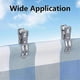 thumbnail image 4 of garden clips for shade cloth 140pcs stainless steel, 4 of 5