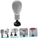 thumbnail image 5 of Soporte para sombrero, soporte de lona, ​​pelucas para hombres, maniquí para cabello, herramientas para hombres, soporte para cabeza de maniquí, cabeza de maniquí masculina de espuma, 5 of 5