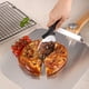 thumbnail image 4 of Chef Pala para pizza con mango de madera plegable, Espátula para pizza - Pala para pizza de aluminio de alta calidad - Pala para pizza gourmet para pizzas, tarta flambeada, pan, 4 of 5