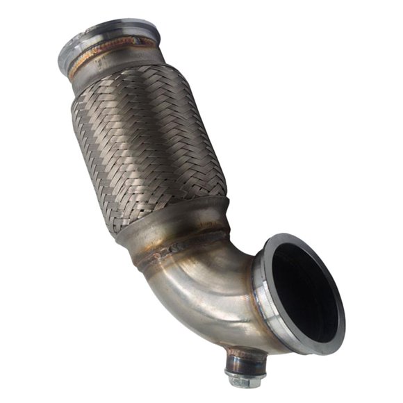 Tubo de bajada de banda en V de 2,5 "de bajo de con tubo de Cola Bajante de banda en V de acero inoxidable