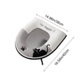 thumbnail image 3 of Cute Black Cats Toilet Seat Warmer Cover,Bathroom Soft Thicker Warmer with Zipper Snaps Fixed Stretchable Washable Fiber Cloth Toilet Seat Covers Pads Easy Installation& Cleaning, 3 of 6