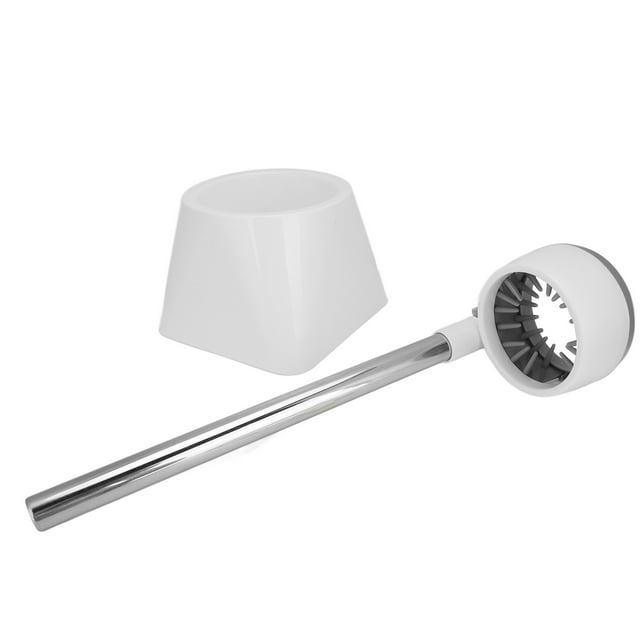Soporte para secador de pelo profesional de acero inoxidable ABS con ángulo ajustable para el cuidado de mascotas, blanco sin anillo en forma de flor.
