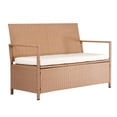 thumbnail image 3 of Outdoor Storage Bench PE Rattan 70Gal Deck Box Waterproof Outdoor Seat & Storage, 3 of 6
