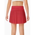 thumbnail image 5 of Pantalones deportivos Haloumoning para niñas de 4 a 14 años, rojos, con bolsillos, 5 of 5