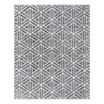 thumbnail image 3 of Unique Loom Matrix Trellis Collection Area Rug - Motif (8' x 10' Rectangle Gray/Ivory), 3 of 7