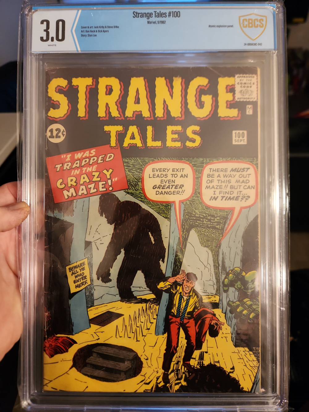 Cover of Strange Tales #100