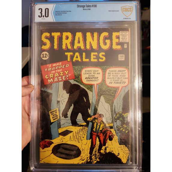 Strange Tales #100 - CBCS 3 Comic Book