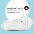 thumbnail image 7 of Kushyshoo Kids Canvas Shoes White Stars Children Sneaker Toddler Girls School Shoes Size 7, 7 of 7