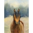 thumbnail image 2 of Purinton, Julia 12x14 Black Ornate Wood Framed with Double Matting Museum Art Print Titled - Spirit of the West I, 2 of 4
