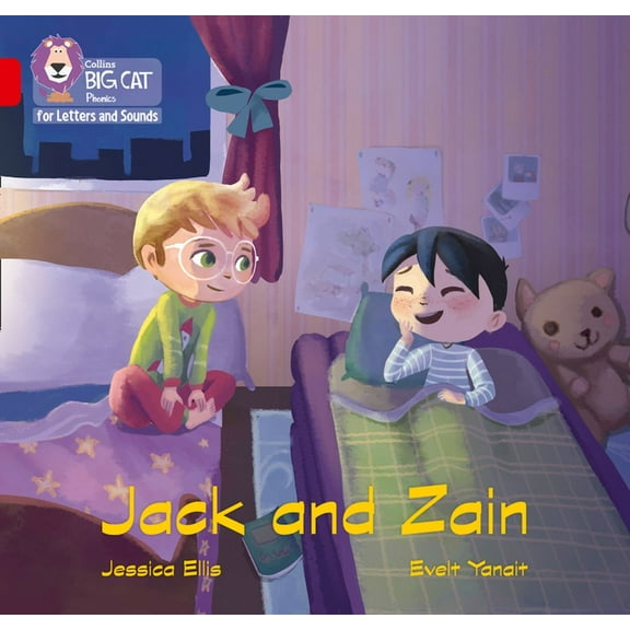 Collins Big Cat Phonics for Letters and Sounds: Jack and Zain : Band 2B/Red B (Paperback)