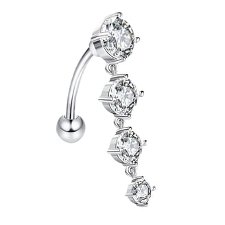 Barres De Nombril Piercing 14G Christmas - Bijoux Acier Inoxydable 316L