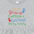 thumbnail image 4 of Inktastic Physical Therapist Like Mommy Girls Baby Dress, 4 of 5