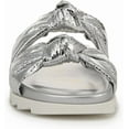 thumbnail image 3 of Circus NY by Sam Edelman Women's Estelle  Double Knotted Slide Sandal Soft Silver 8.5M, 3 of 6