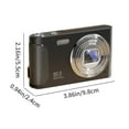 thumbnail image 3 of SDNALL Small Digital Camera, Ccd High Definition Macro Digital Camera 16X Zooms 2.4 inch Ips Screen 800W Effectivepixel Recording Selfie Beauty Filter Camera, 3 of 6