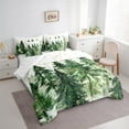 thumbnail image 3 of Manfei Green Pine 7pcs Bedding Comforter Set,Merry Christmas Queen Bedding Sets,Gold Glitter Print Queen Sheet Sets For Child,Microfiber Bedroom Decor, 3 of 8