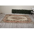 thumbnail image 4 of Vintage Rug, 4.9x9 ft, Oriental Rug, Orange Rug, Turkish Rug, Area Rug, Salon Rug, Handmade Rug, Gray Rug, Antique Rug, Oushak Rug, 3474, 4 of 10