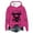 Hot Pink, variant on WMTBSRSW Boys Girls Oversized Hoodies Highland Cow Hoodies for Kids Western Cow Print Shirt Country Western Sweatshirt 1-14 Years Child Thin Long Sleeve Pullover Tops