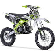 MotoTec X3 125cc 4-Stroke Gas Dirt Bike, Green