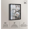 thumbnail image 2 of White Mirage I Shadowbox Print Floral Wall Decor by Art Remedy, Black Frame, 30 x 45, 2 of 7