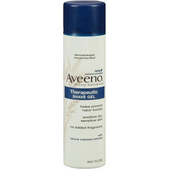 Aveeno Therapeutic Shave Gel, 7.0 oz (Pack of 3)