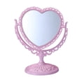 thumbnail image 4 of Espejo de Maquillaje Sunnimix Retro Giratorio Corazon Rosa, 4 of 8