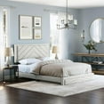 thumbnail image 2 of Boyd Sleep BAPBWT203QN Brayden Linen Upholstered Platform Bed, 2 of 5