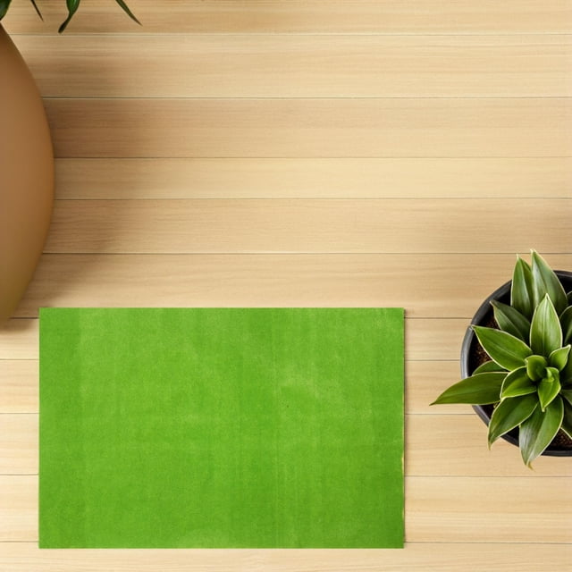 LOLIPPYY Model Grass Mat Landscaping Use Light Green 1Set for Architectural Models Indoor Decoration