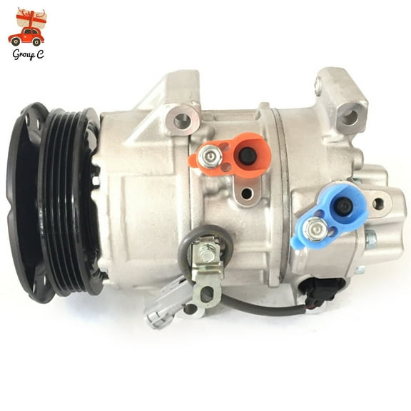 A/C Compressor w/ Clutch For 2007-2010 Toyota Yaris 1.5L Base Hatchback & Sedan