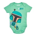 thumbnail image 6 of STAR WARS Baby Boys Bodysuit 5-Pack - Baby Bodysuits With Darth Vader, Boba Fett, Yoda, C-3PO, R2-D2 - Baby 6-9M, 6 of 7