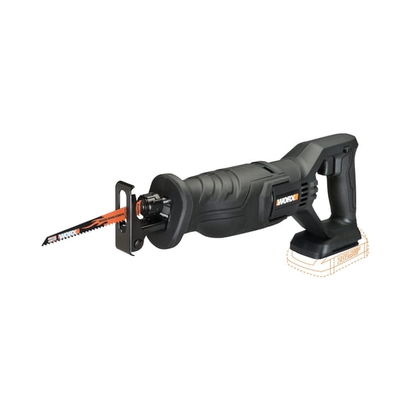 Sierra Recíproca WORX WX500L.9 20V Solo Herramienta