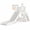 White Gray, variant on DKMOCO 6-in-1 Toddler Slide, Climber Slide PlaySet with Basketball Hoop, Telescope & Anti-Slip Pads, Indoor Outdoor Playground Age 1-3, White Gray
